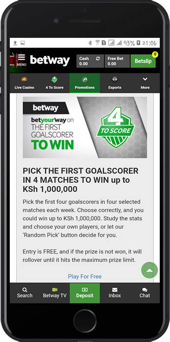 betway first goalscorer